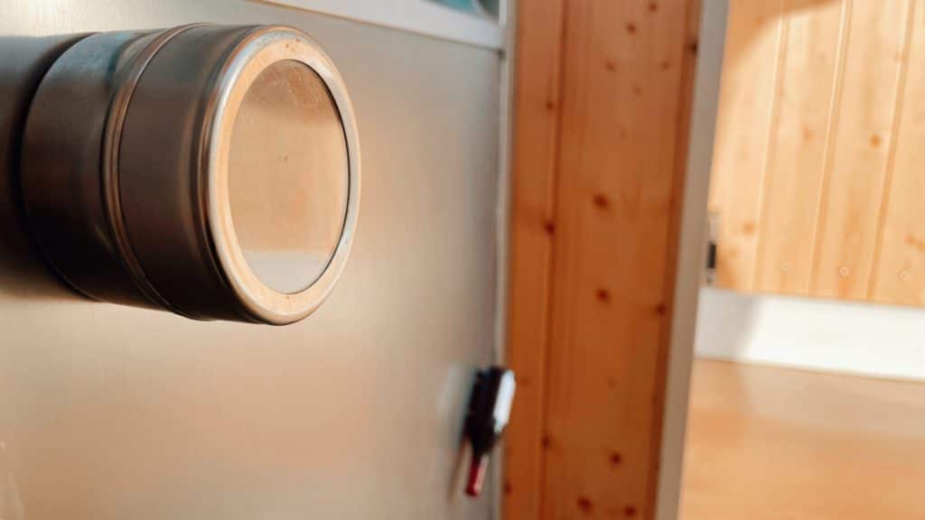 Magnetic herb jars are a convenient camper gadget to store herbs out of the way Magnetic herb jars are a convenient camper gadget to store herbs out of the way