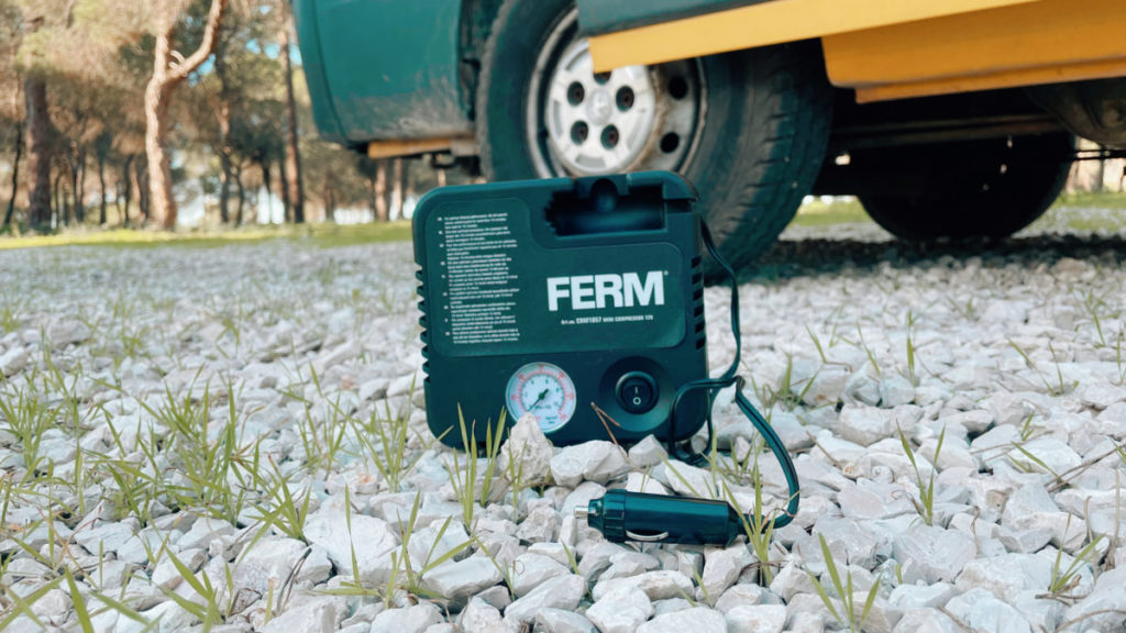 A tire pressure monitor and pump can help get you away from danger if you get a flat tire A tire pressure monitor and pump can help get you away from danger if you get a flat tire