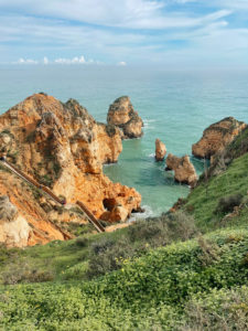 Ponta da Piedade stairs to the beach