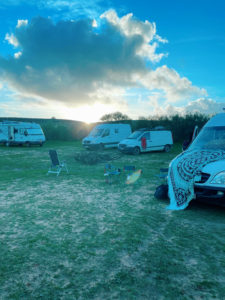 Lagoa dos Salgados parking