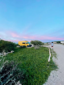 Parking next to Parque Natural da Ria Formosa and Airport