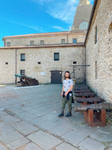 Castle Old town san sebastian
